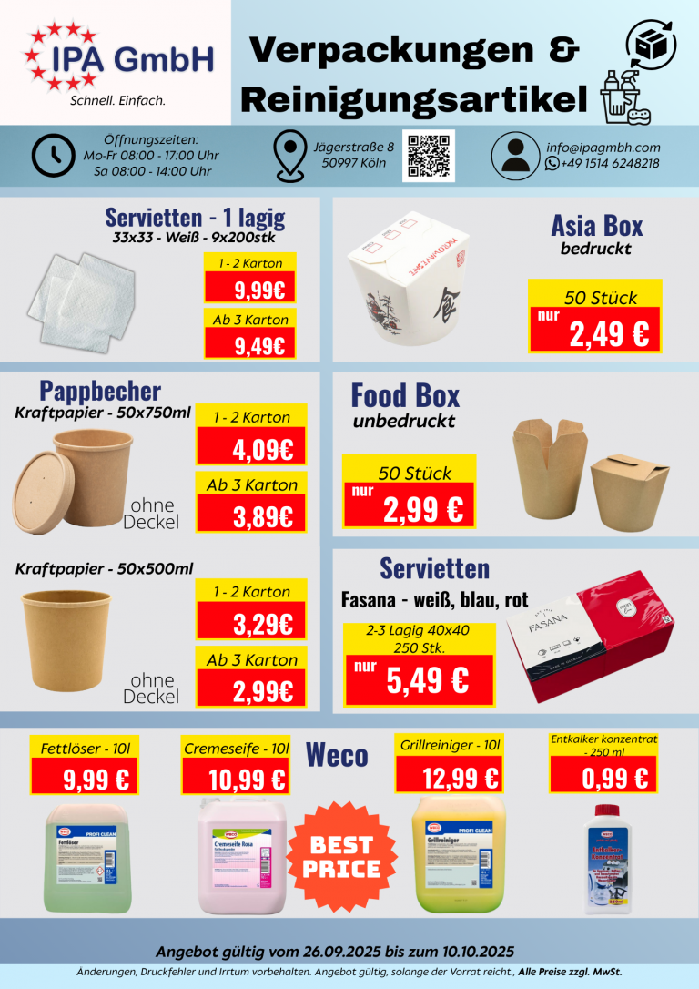 IPA GmbH - Cash&Carry in Köln